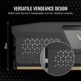 Corsair DIMM 32 GB DDR5-6000 (2x 16 GB) Dual-Kit, Arbeitsspeicher schwarz, CMK32GX5M2D6000Z38, VENGEANCE DDR5, AMD EXPO