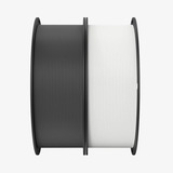 Creality Ender-PLA Filament Value Pack Weiß/Grau, 3D-Filament 2 kg, 1,75 mm, auf 2 Rollen
