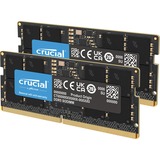 Crucial SO-DIMM 128 GB DDR5-5600 (2x 64 GB) Dual-Kit, Arbeitsspeicher CT2K64G56C46S5, INTEL XMP, AMD EXPO