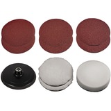 EINHELL Teller-/ Polier-/ Schleifblatt-Set, 150mm für Polier- und Schleifmaschinen