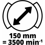 EINHELL Teller-/ Polier-/ Schleifblatt-Set, 150mm für Polier- und Schleifmaschinen