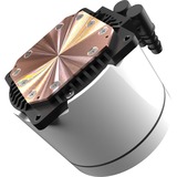 EKL Gletscherwasser 240 White RGB 240mm, Wasserkühlung weiß