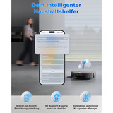 Ecovacs DEEBOT X11 OmniCyclone, Saugroboter schwarz