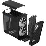 Fractal Design Torrent Compact RGB Black TG Light Tint, Tower-Gehäuse schwarz, Tempered Glass