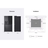 LG GMG960EVJE, Multi-Door InstaView, LINEARCooling, DoorCooling+