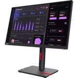 Lenovo ThinkVision T24i-30, LED-Monitor 60.5 cm (23.8 Zoll), schwarz, Full HD, IPS, HDMI, DisplayPort, VGA, Pivot