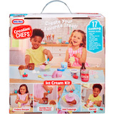MGA Entertainment Little Tikes Creative Chefs Ice Cream Kit, Spielküche 