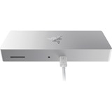 Razer Thunderbolt 4 Dock Mercury Edition, Dockingstation aluminium, USB, Gigabit LAN