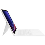 SAMSUNG Book Cover Keyboard, Tablethülle weiß, Samsung Galaxy Tab S9 | S9 FE | S10 FE | S10 Lite