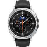 SAMSUNG Galaxy Watch8 Classic, Smartwatch schwarz, 46mm, LTE, Hybrid-Armband