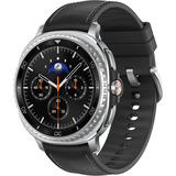 SAMSUNG Galaxy Watch8 Classic, Smartwatch schwarz, 46mm, LTE, Hybrid-Armband
