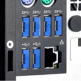 SMARTKEEPER ESSENTIAL USB-A Port Lock (UL03), Einsteckschloss Farbcode Dunkelblau, 10 Stück