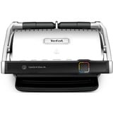 Tefal OptiGrill Elite XL GC760D, digitaler Grillassistent, Kontaktgrill edelstahl (gebürstet)/schwarz, 2.200 Watt