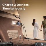 UGREEN EC602 Car Charger 60W KFZ-Ladegerät 1x USB-A 1x USB-C 1x USB-A, 1x USB-C, 1x USB-C Kabel