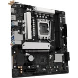 ASRock B860M-X GEN5 WiFi, Mainboard schwarz/silber