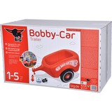 BIG Bobby-Car Trailer, Kinderfahrzeug rot/schwarz