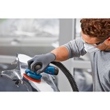 Bosch Akku-Exzenterschleifer GEX 12V-125 Professional solo, 12Volt blau/schwarz, ohne Akku und Ladegerät, L-BOXX