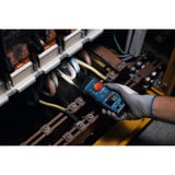 Bosch Professional Offene Strommesszange GFM 1000-15, Messgerät blau/schwarz, 2x Batterien, Tasche