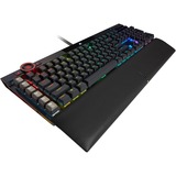 Corsair K100 RGB, Gaming-Tastatur schwarz, DE-Layout, Cherry MX RGB Speed Silver