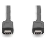 Digitus USB 3.2 Gen 2 Anschlusskabel USB-C > USB-C schwarz, 1 Meter, PD, Laden mit bis zu 100 Watt