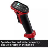 EINHELL Professional Akku-Sense GP-BC 36/430 Li BL-Solo, 36Volt (2x18V), Motorsense rot/schwarz, ohne Akku und Ladegerät