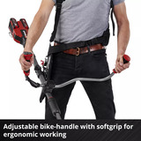 EINHELL Professional Akku-Sense GP-BC 36/430 Li BL-Solo, 36Volt (2x18V), Motorsense rot/schwarz, ohne Akku und Ladegerät