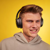 Intenso O400HA , Kopfhörer schwarz, Bluetooth 5.3, Klinke, ANC