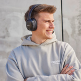 Intenso O400HA , Kopfhörer schwarz, Bluetooth 5.3, Klinke, ANC