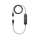 Jabra LINK 260 USB Adapter, USB-A Stecker > QD Stecker, Kabel schwarz