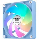 Thermaltake CT120 ARGB Sync PC Cooling Fan Hydrangea Blue, Gehäuselüfter hellblau, 2er Pack, ohne Controller, 120 mm
