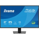 iiyama Prolite X2792HSU-B1, LED-Monitor 68.6 cm (27 Zoll), schwarz (matt), FullHD, IPS, HDMI, DP, USB-Hub, 120Hz Panel