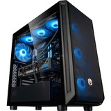 ALTERNATE Custom PC Series • Blue Hero Elements Gaming-PC schwarz/transparent, ohne Betriebssystem