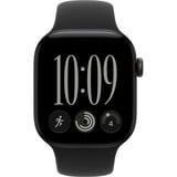 Apple Watch Series 12, Smartwatch schwarz, Aluminium, 42 mm, Sportarmband schwarz S/M