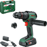 Bosch Heimwerken & Garten Akku-Schlagbohrschrauber AdvancedImpact 18V-80 QuickSnap grün, Li-Ionen Akku 2,5Ah, Koffer, POWER FOR ALL ALLIANCE