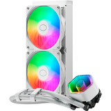 Cooler Master MasterLiquid 240 Core II ARGB White, Wasserkühlung weiß