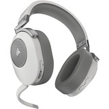 Corsair HS65 Wireless, Gaming-Headset weiß, Klinke, USB-Dongle, Bluetooth