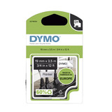 Dymo D1 ORIGINAL Schriftband, schwarz auf weiß, 19mm x 3,5m S0718050