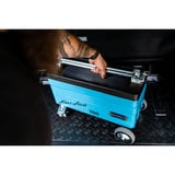 Hazet Werkstattwagen Assistent (160ST), Werkzeugwagen blau/schwarz, absenkbar