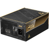 MSI MEG Ai1600T PCIE5, PC-Netzteil 2x 12-Pin High Power GPU, 9x PCIe, Kabelmanagement, 1600 Watt