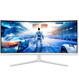 Philips EVNIA 34M2C5601QA, Gaming-Monitor 86.36 cm (34 Zoll), weiß, WQHD, Fast-VA, Curved, HDMI, DP, 200Hz Panel