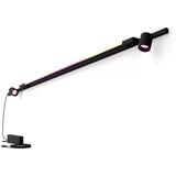 Philips HUE White & Color Ambiance Perifo Basis-Set Wandleuchte gerade, LED-Leuchte schwarz, 2 Spots, 1 Gradient Light Tube