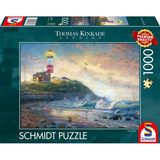 Schmidt Spiele Thomas Kinkade Studios: Leuchtturm der Hoffnung, Puzzle 1000 Teile