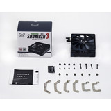 Scythe Shuriken 3, CPU-Kühler schwarz/silber, 92 mm