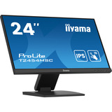 iiyama ProLite T2454MSC-B2AG, LED-Monitor 60.5 cm (23.8 Zoll), schwarz (matt), FullHD, IPS, Touchscreen, USB-Hub