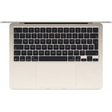 Apple MacBook Air 34,5 cm (13,6") 2025 CTO, Notebook champagner, 32 GB, 512 GB (512 GB SSD), Polarstern, M4, MacOS, Deutsch