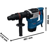 Bosch Professional Schlaghammer mit SDS max in Handwerkerkoffer Retail