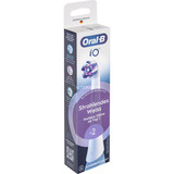 Braun Braun Oral-B iO Radiant White 2er, Aufsteckbürste weiß
