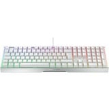 CHERRY XTRFY MX 3.1, Gaming-Tastatur weiß/silber, DE-Layout, Cherry MX2A Red