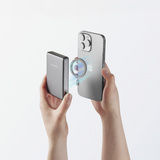 Intenso Magnetic Wireless Powerbank MW10000 Grey grau, 10.000 mAh, MagSafe, PD