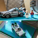 LEGO 77256 Speed Champions Zeitmaschine aus Zurück in die Zukunft, Konstruktionsspielzeug 